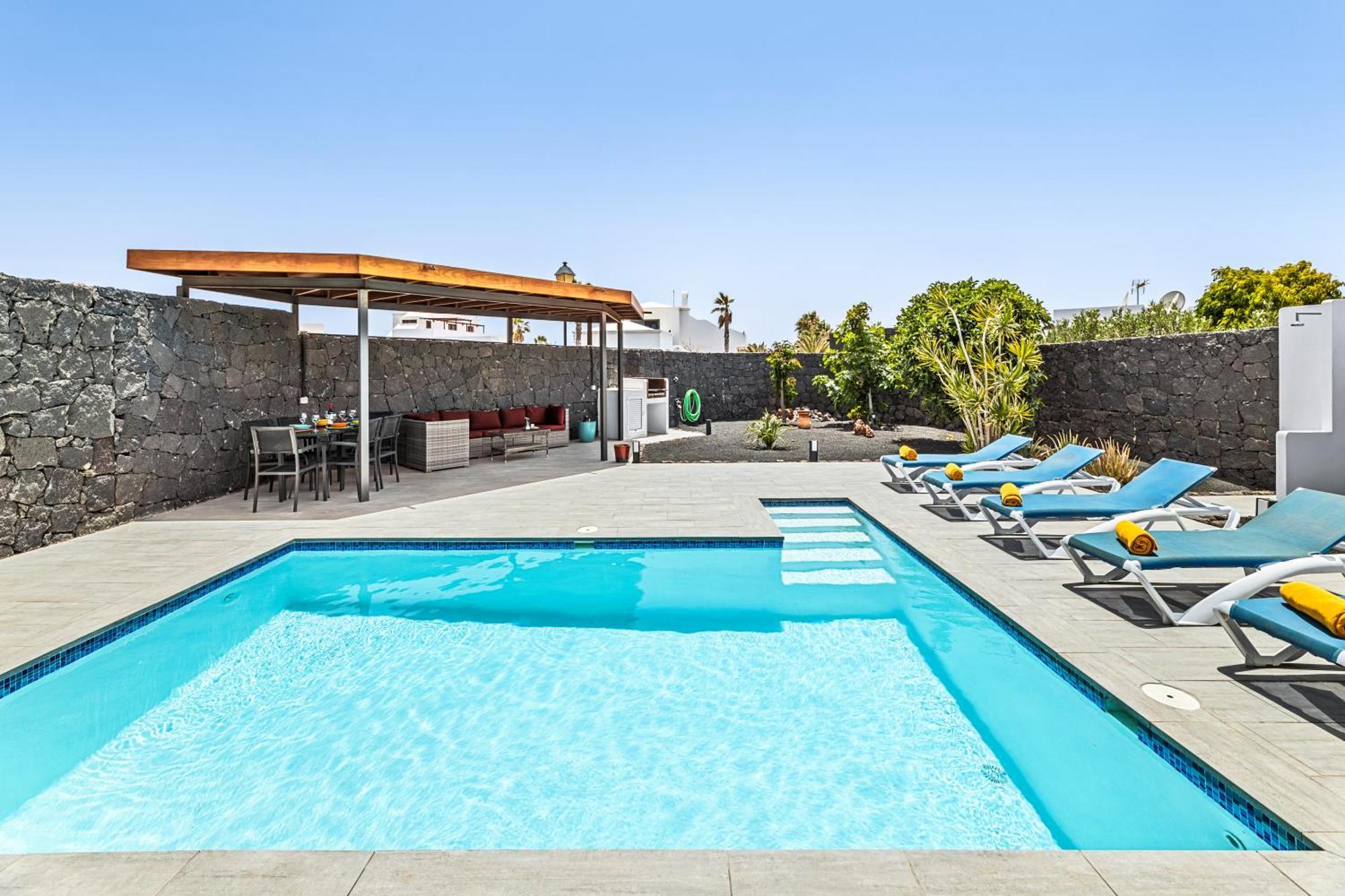 3 Bedroom Villa With Private Pool Close To Papagayo Beach プラヤ・ブランカ エクステリア 写真